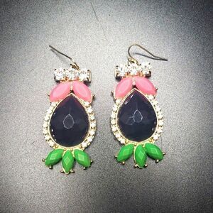 𝅺handmade jeweled Earrings